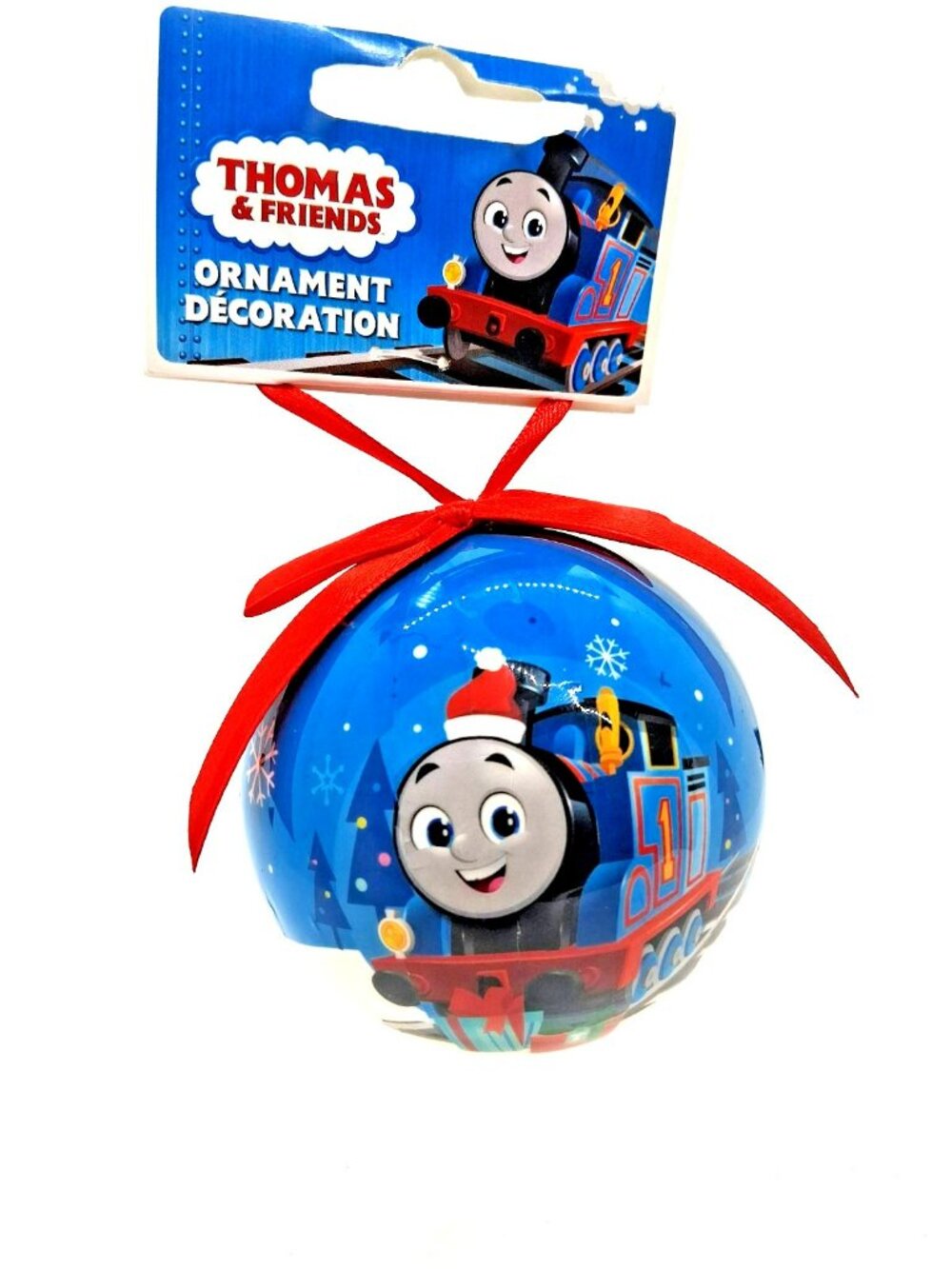Thomas The Tank Engine Chistmas Ornament Ball Bulb New With Tags